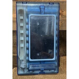 Vintage Sunbeam Curler Console Hairsetter 62-8G‎ w/Mirror & Clips & Rollers